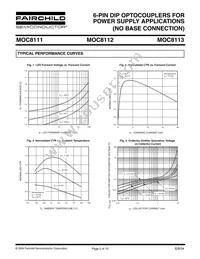 MOC8113W Datasheet Page 5