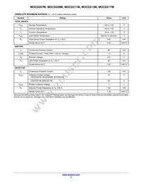 MOCD207R2M_F132 Datasheet Page 3