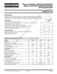 MOCD211R1VM Datasheet Cover