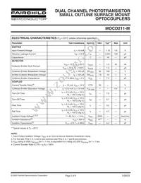 MOCD211R1VM Datasheet Page 2