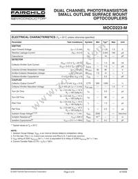 MOCD223R1VM Datasheet Page 2
