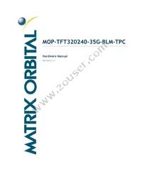 MOP-TFT320240-35G-BLM-TPC Datasheet Cover