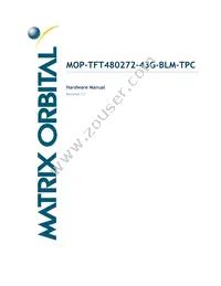 MOP-TFT480272-43G-BLM-TPC Datasheet Cover