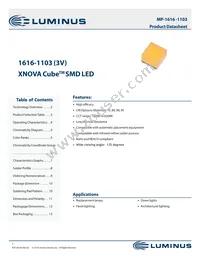 MP-1616-1103-40-95 Datasheet Cover