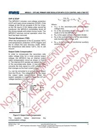 MP020-5GS Datasheet Page 12