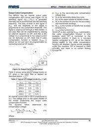 MP023GS Datasheet Page 16