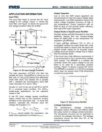 MP023GS Datasheet Page 17