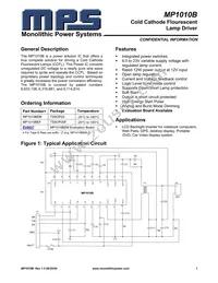 MP1010BEM-LF Datasheet Cover