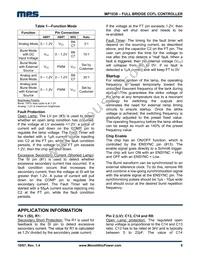 MP1038EY-LF Datasheet Page 8