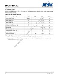 MP108FDA Datasheet Page 4