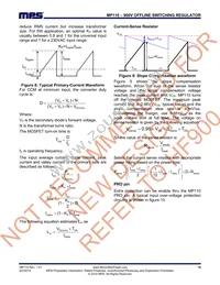 MP110GPR Datasheet Page 16