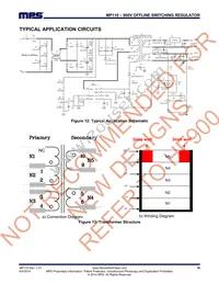 MP110GPR Datasheet Page 19