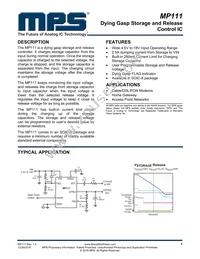 MP111DS-LF Datasheet Cover