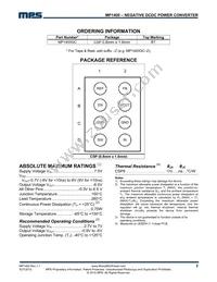 MP1400GC-P Datasheet Page 2