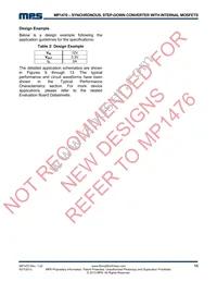 MP1470GJ-P Datasheet Page 13