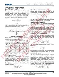 MP1474DJ-LF-P Datasheet Page 11