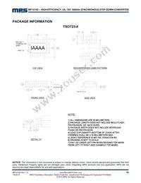 MP1474SGJ-P Datasheet Page 19