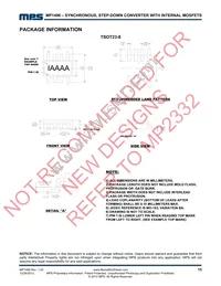 MP1496DJ-LF-P Datasheet Page 15