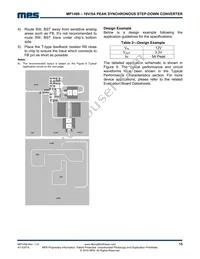 MP1499GD-P Datasheet Page 15