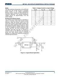 MP1522ET-LF-P Datasheet Page 5