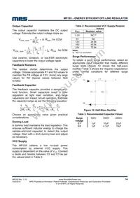 MP155GS Datasheet Page 14