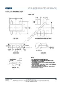 MP155GS Datasheet Page 19