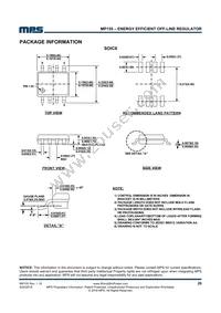 MP155GS Datasheet Page 20