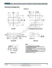 MP157GS Datasheet Page 19