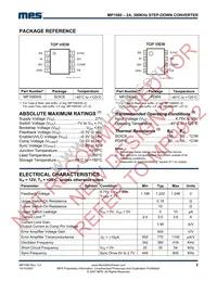 MP1580HS-LF Datasheet Page 2