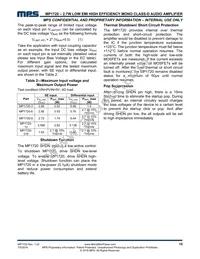 MP1720DH-216-LF Datasheet Page 10