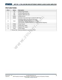 MP1720DH-9-LF Datasheet Page 5