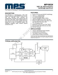 MP18024HN-LF Datasheet Cover