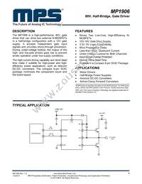 MP1906DS-LF Datasheet Cover