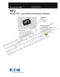 MP2-100-R Datasheet Cover