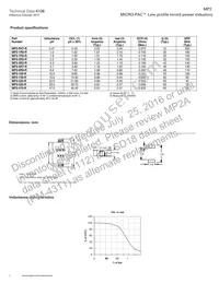 MP2-100-R Datasheet Page 2