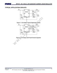 MP2019GN Datasheet Page 15