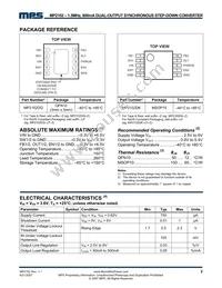 MP2102DK-LF Datasheet Page 2