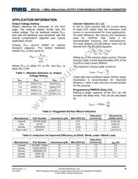 MP2102DK-LF Datasheet Page 9