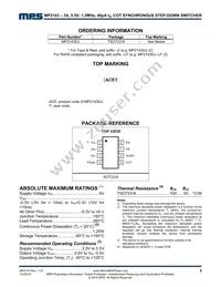 MP2143DJ-LF-Z Datasheet Page 2