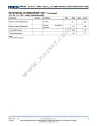 MP2143DJ-LF-Z Datasheet Page 4