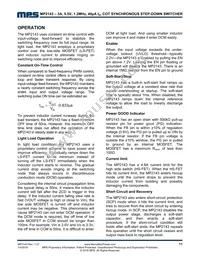 MP2143DJ-LF-Z Datasheet Page 11