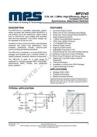 MP2145GD-P Datasheet Cover