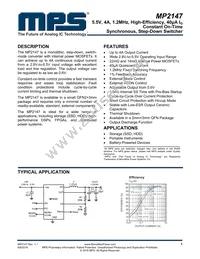 MP2147GD-P Datasheet Cover