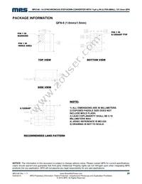 MP2148GQD-33-P Datasheet Page 20