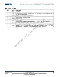 MP2158GQH-Z Datasheet Page 7