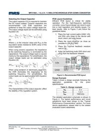 MP2159AGJ-P Datasheet Page 13