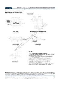 MP2159AGJ-P Datasheet Page 15