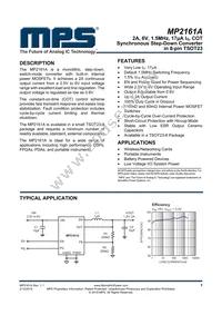 MP2161AGJ-P Datasheet Cover