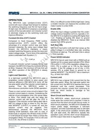 MP2161AGJ-P Datasheet Page 11