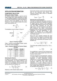 MP2161AGJ-P Datasheet Page 12